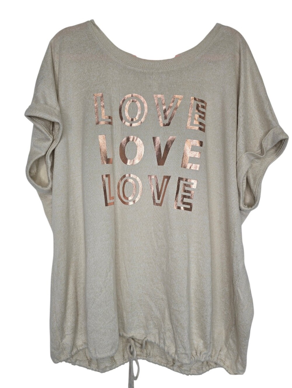 Tru Self LOVE Graphic Short Sleeve Sweatshirt/Sweater